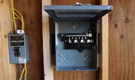 50 amp distribution box|50 amp main breaker panel.